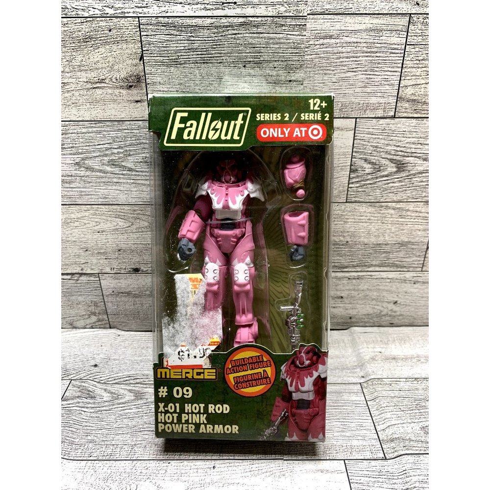 Fallout Bethesda Power Armor X-01 Hot Rod Hot Pink Target Exclusive